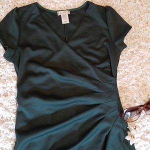 Hunter green Modcloth dress size L